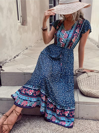 Ditsy Floral Boho Maxi