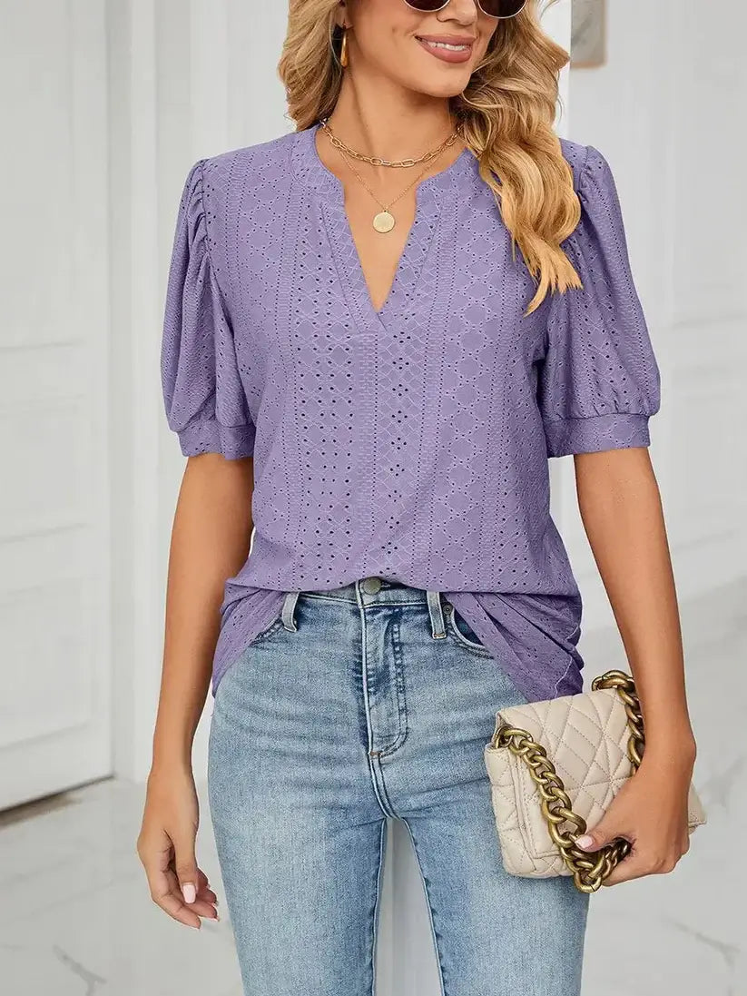 Purple Blouse