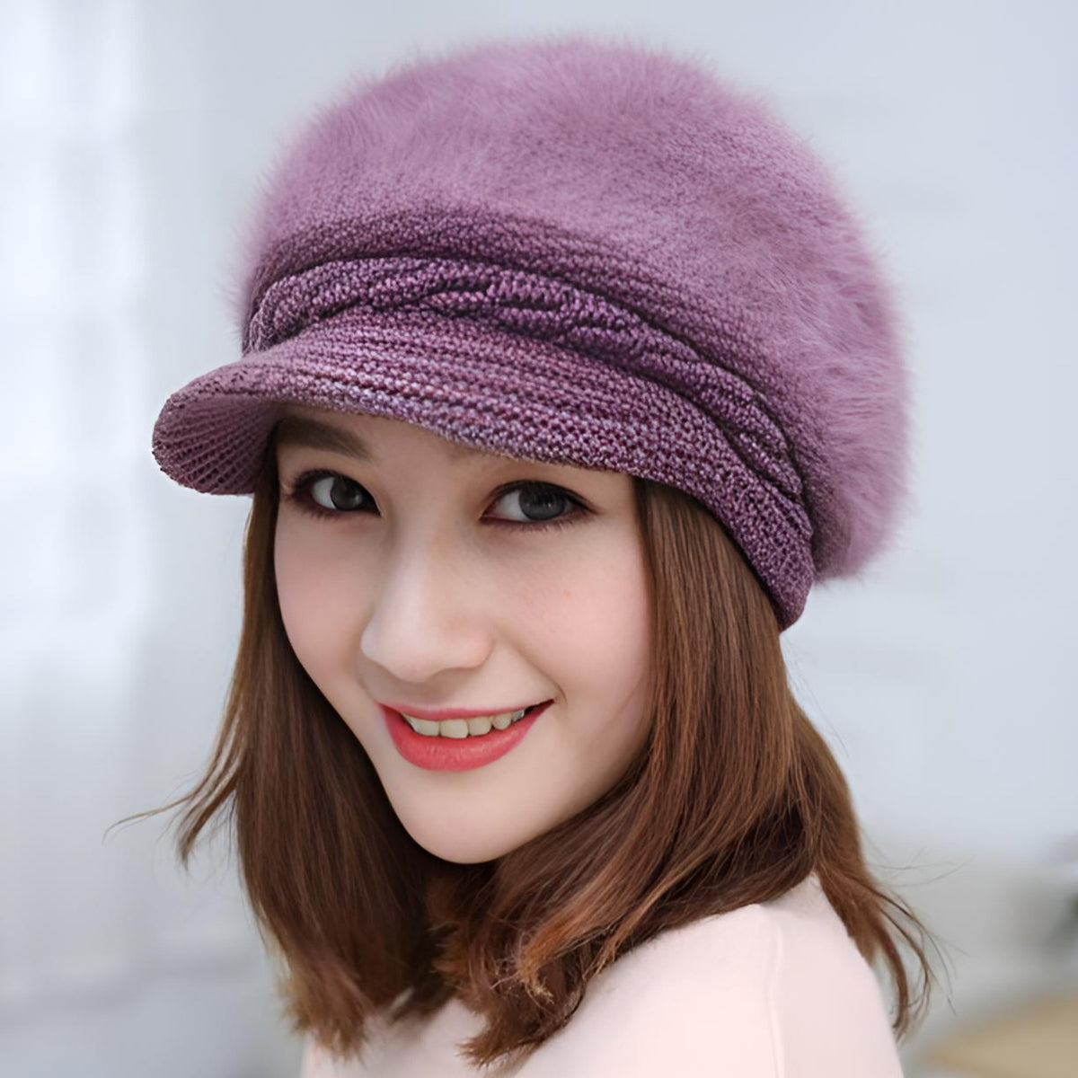 Cute Winter Fur Cap