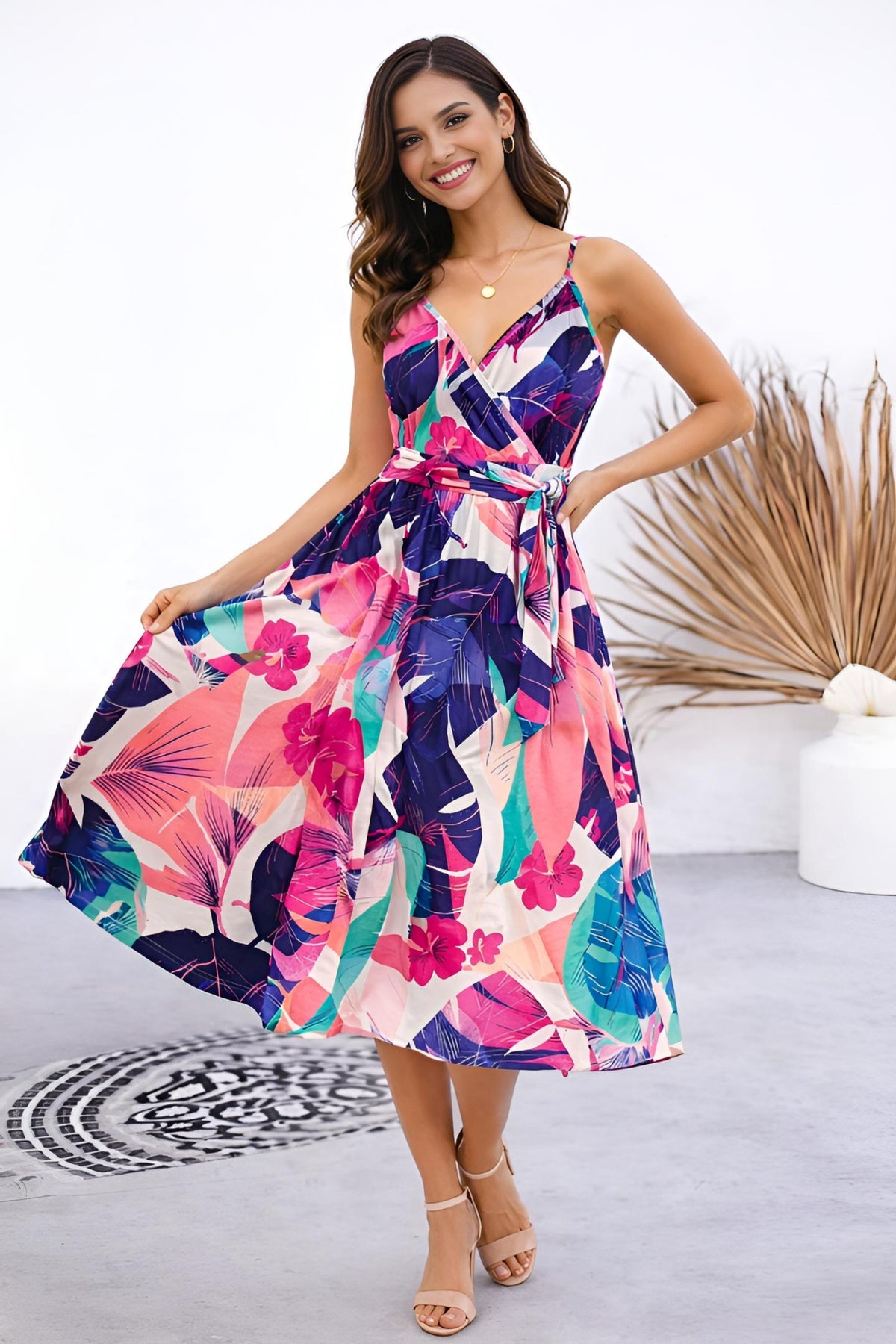 Spaghetti Strap Summer Dress