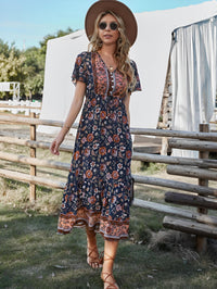 Bohemian Trend Midi Dress