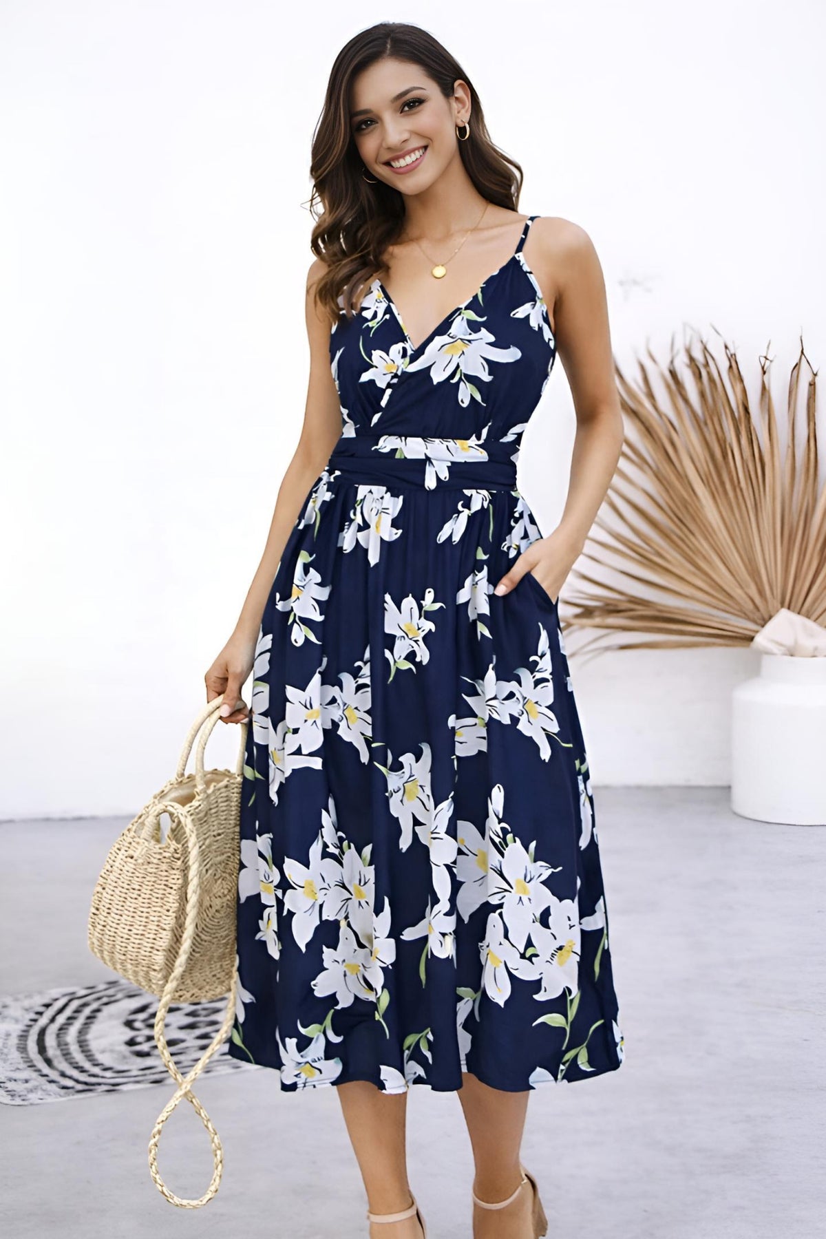 Spaghetti Strap Summer Dress