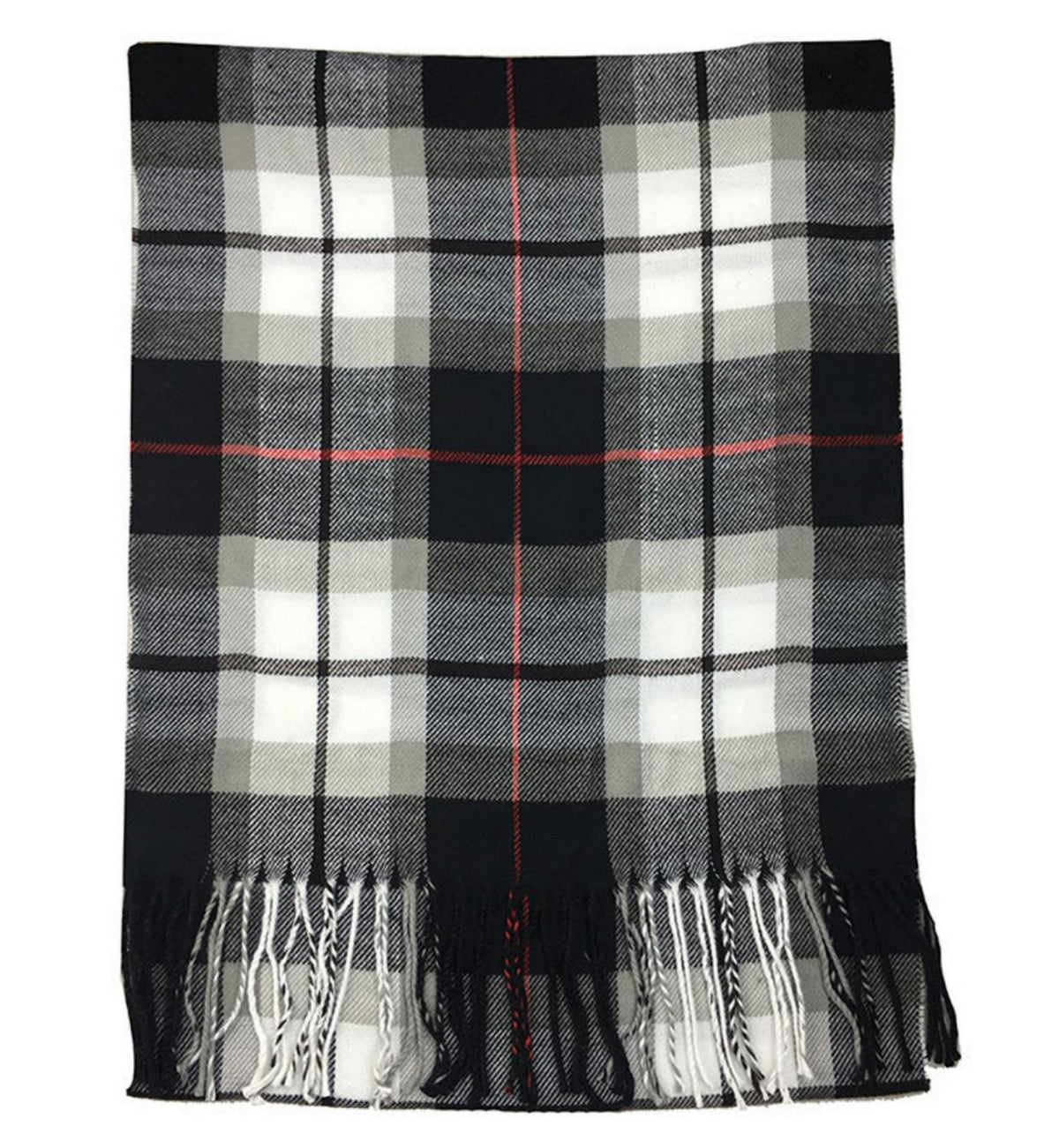 Unisex Plaid Scarves