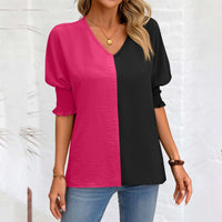 Two Tone Top - Women's boho fashion | Roll Up Fashion