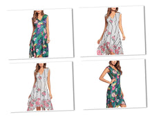 Load image into Gallery viewer, Floral Hawaii Summer Dress
