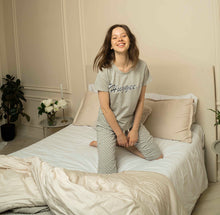 Load image into Gallery viewer, Polka Dot Pajama Set
