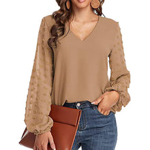 Load image into Gallery viewer, Lantern Long Sleeve Blouse
