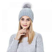 Load image into Gallery viewer, Winter Beanie w/Satin Liner
