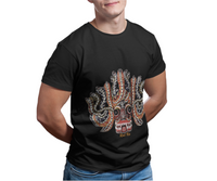 RollUp Unisex Snake Skull T-Shirt
