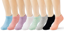 Load image into Gallery viewer, Colorful Casual Ankle Socks 8 Pack
