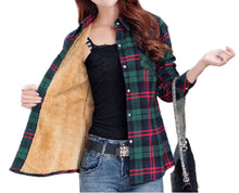 Load image into Gallery viewer, Plaid Lover Jacket Shirt
