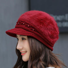 Load image into Gallery viewer, Winter Cozy Fur Beanie Hat
