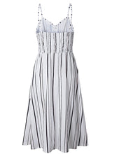 Load image into Gallery viewer, All Stripes Midi Dress
