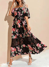 Load image into Gallery viewer, Off the Shoulder Maxi Dress
