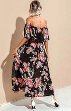 Load image into Gallery viewer, Off the Shoulder Maxi Dress

