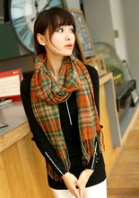 Load image into Gallery viewer, Plaid Classic Winter Scarves
