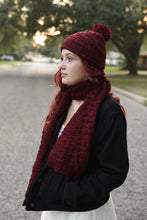 Load image into Gallery viewer, Scarf and Beanie Hat Set
