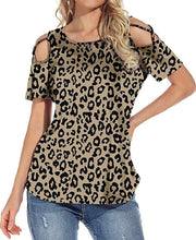 Load image into Gallery viewer, Leopard Printed Blouse
