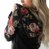 Floral Pullover Sweater