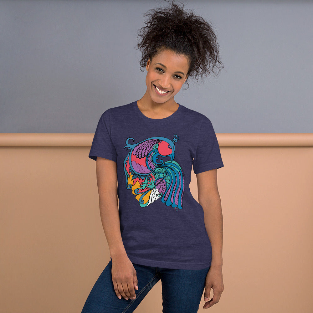 Rollup Women Graphic Cool Birdman T-shirt