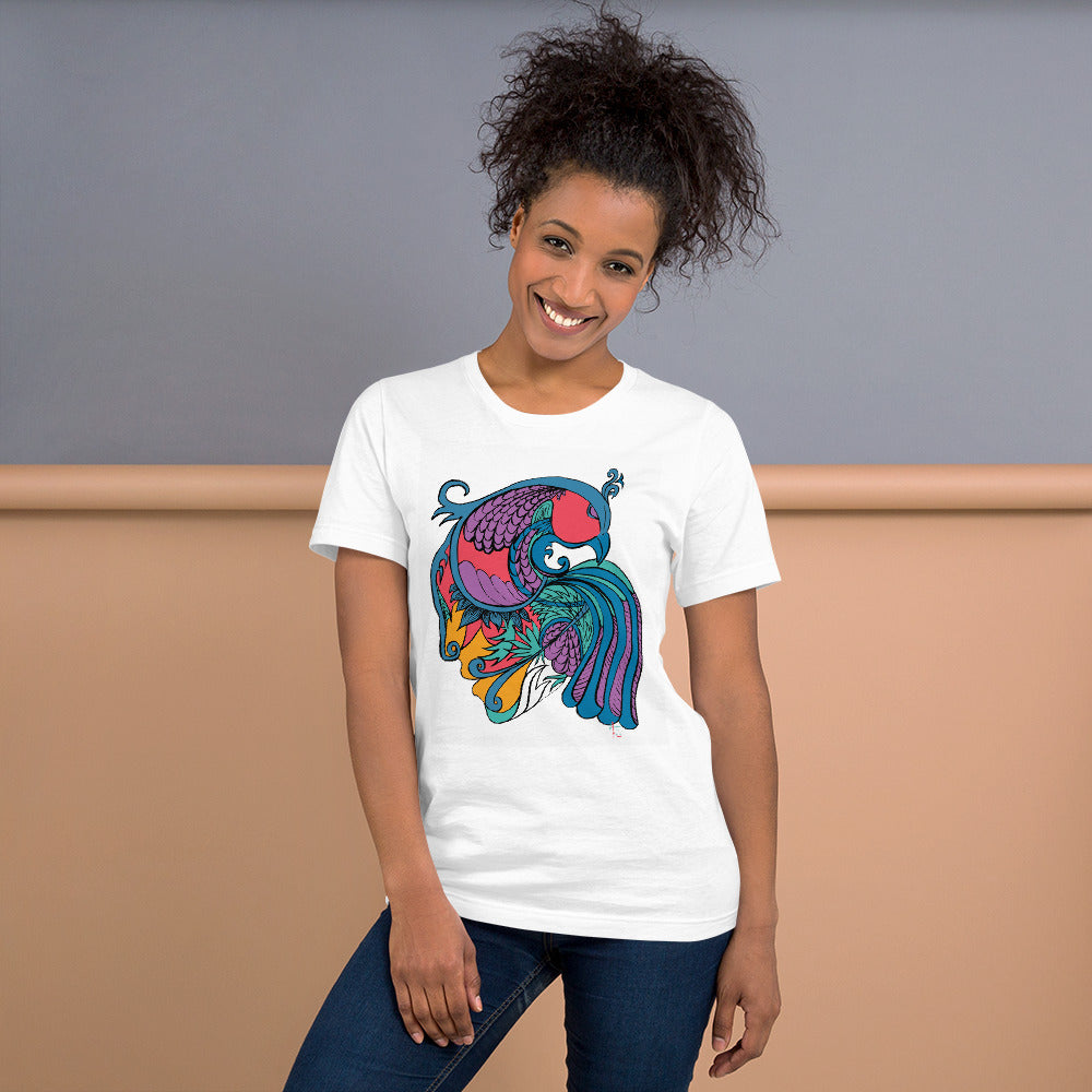 Rollup Women Graphic Cool Birdman T-shirt