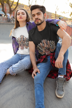 Load image into Gallery viewer, RollUp Unisex Snake Skull T-Shirt
