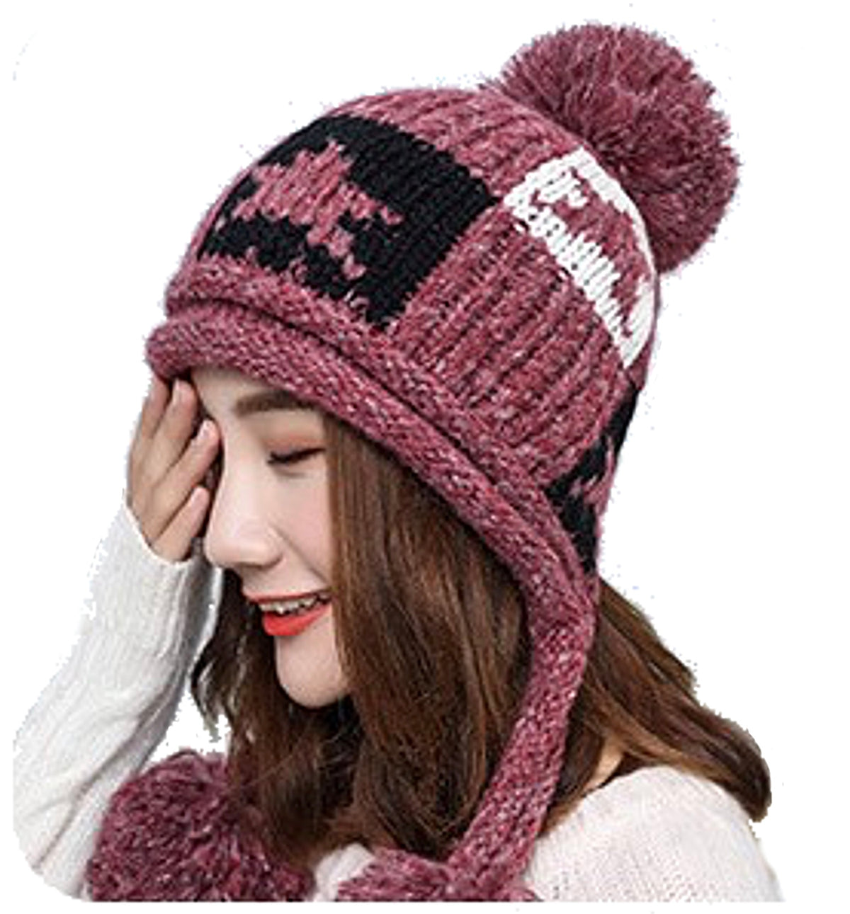 Earflap Knitted Beanies