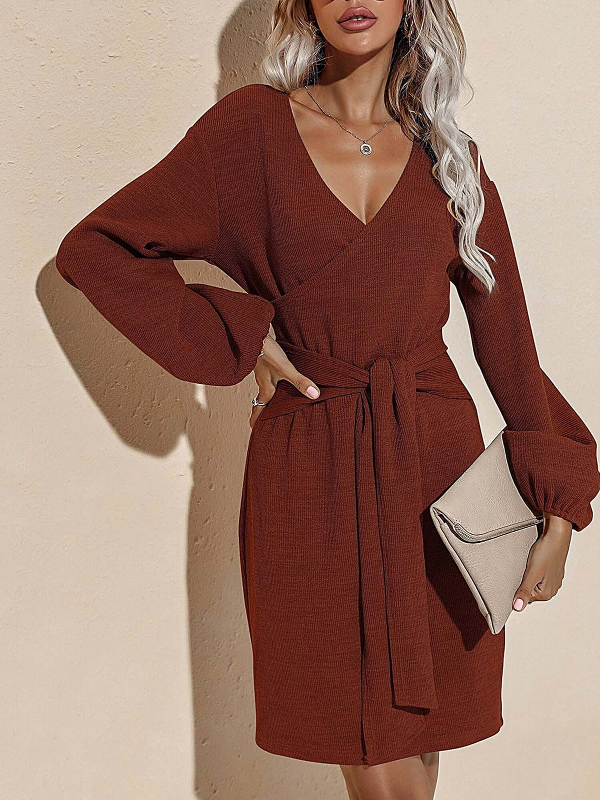 Long Sleeve Mini Dress
